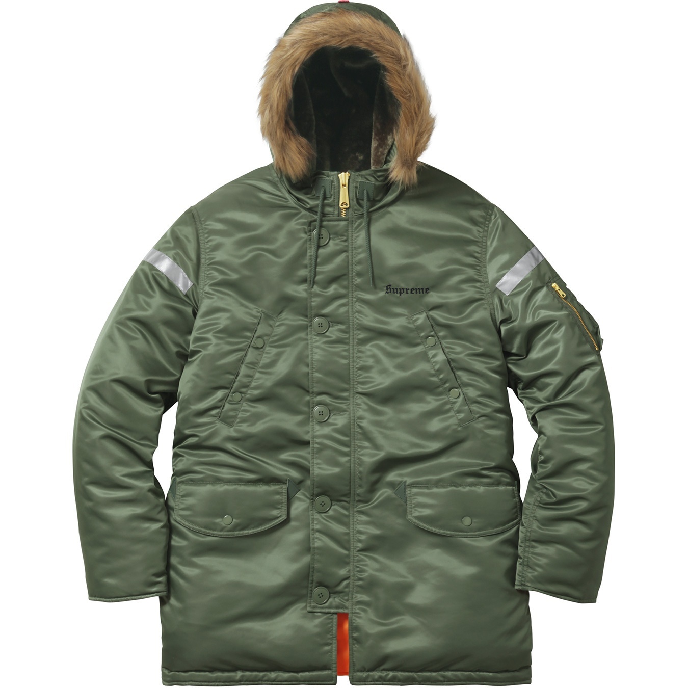 Reflective Cross N-3B Parka view 4